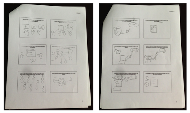 Common Craft Storyboard Template