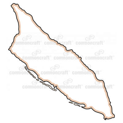 Aruba (NL) Map