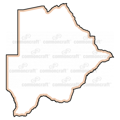 Botswana Map