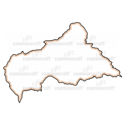 Central African Republic Map