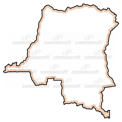 DR of the Congo Map