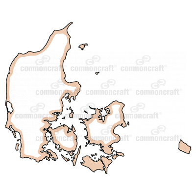 Denmark Map