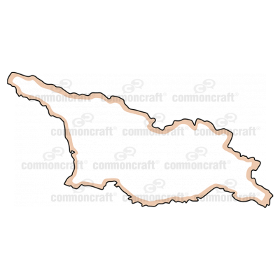 Republic of Georgia Map