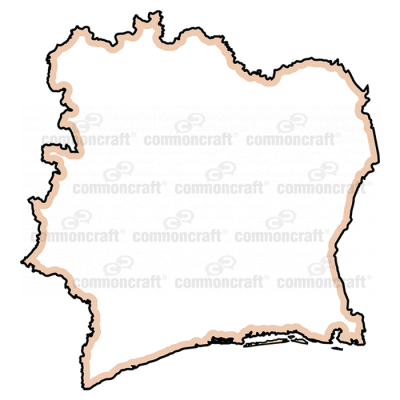 Ivory Coast Map