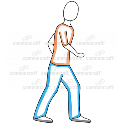 Jumper Walking Orange