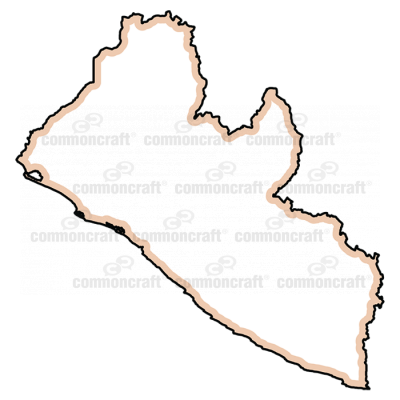 Liberia Map