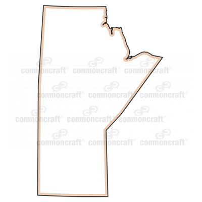 Manitoba Province Canada Map