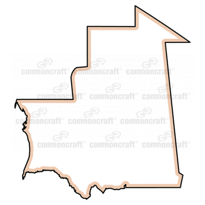 Mauritania Map