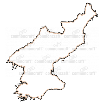 North Korea Map