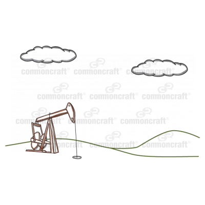 Oil Pump Field Scene