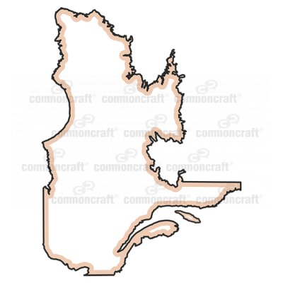 Quebec Province Canada Map