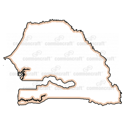 Senegal Map