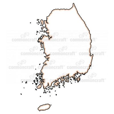 South Korea Map