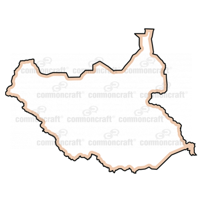South Sudan Map