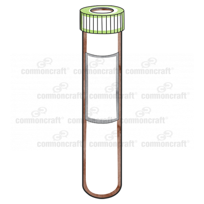 Test Tube Label Screw Cap