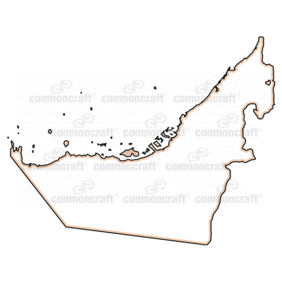 United Arab Emirates Map