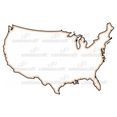 United States USA Map