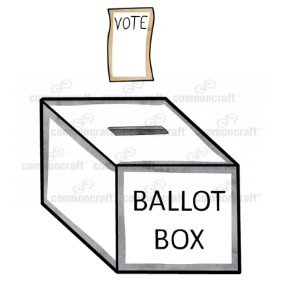 Ballot Box Vote Election