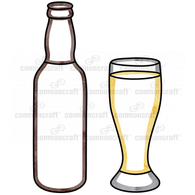 Beer and Bottle