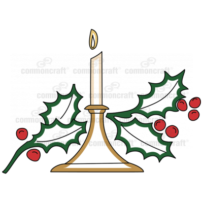 Christmas Candle