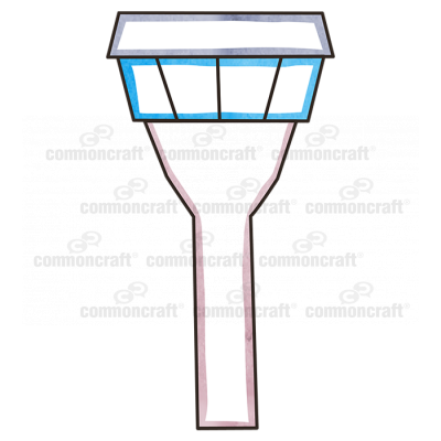 Airport Tower Flashlight