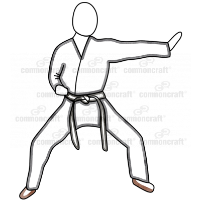 Karate Stand