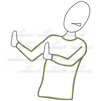 Man Turned Off