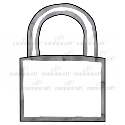 Padlock locked