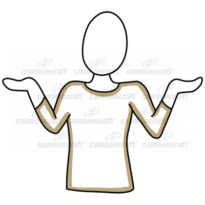 Person Shrug