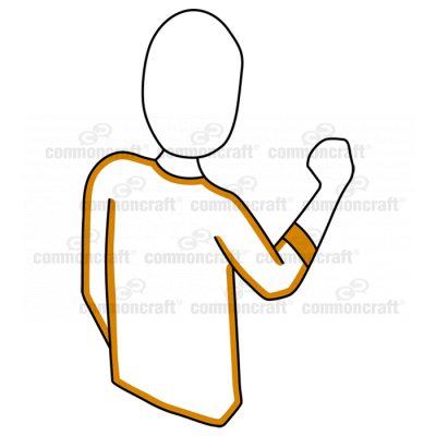 Person Talking Shoulder Fist EA