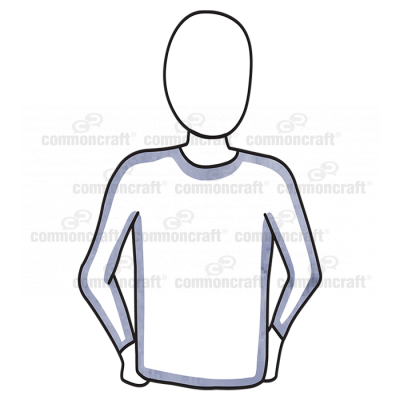 Person Waist Hands Down Grey
