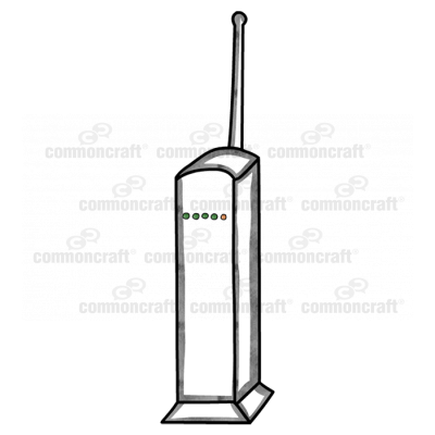 Router for wireless