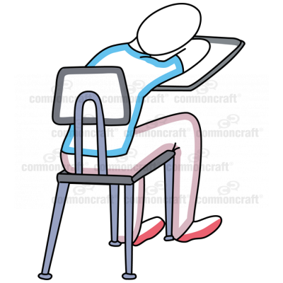Student Back Chair Sleep