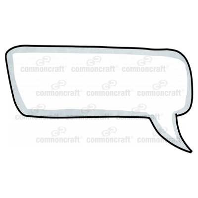 Talk Bubble Rounded Corner Curve